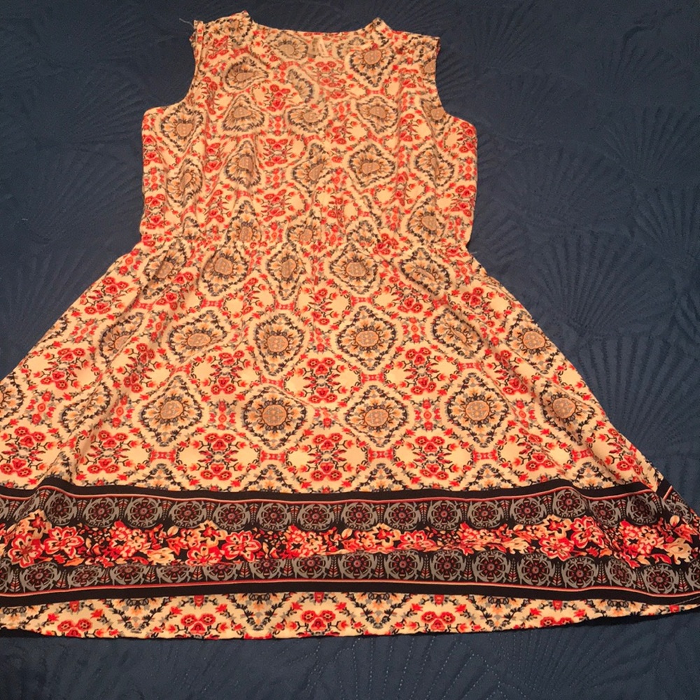 Super cute faux wrap dress